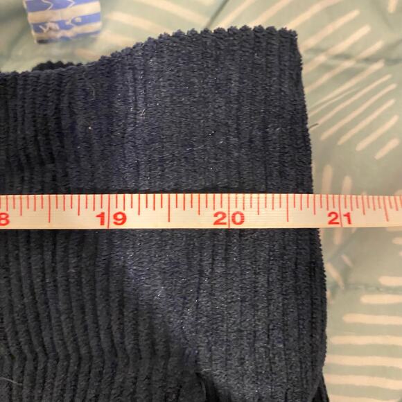 SHEIN Curve Navy Blue Corduroy Shorts Plus Size 3XL XXXL 3X - Picture 6 of 7